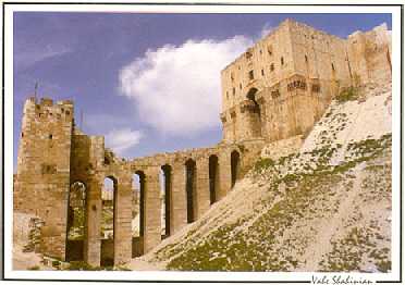The ancient fortress of Aleppo